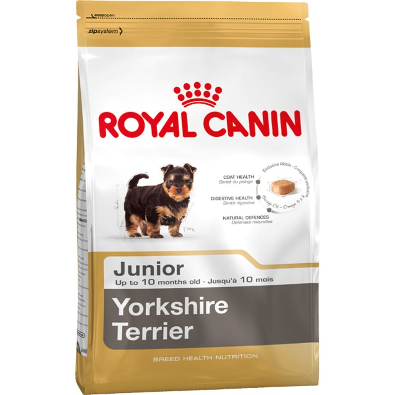 Nourriture Royal Canin Yorkshire Terrier Junior Petit/Junior Poulet Viande Riz Oiseaux 1