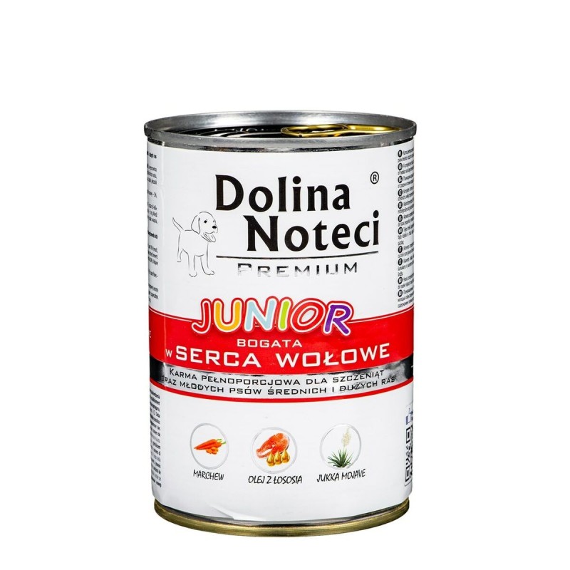 Alimentation humide Dolina Noteci Premium Junior Veau 400 g