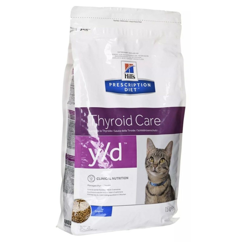 Aliments pour chat Hill's Prescription Diet y/d Feline Adulte 1