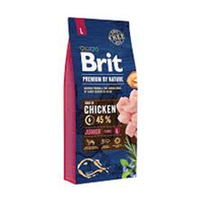 Nourriture Brit Premium Petit/Junior Poulet 15 kg