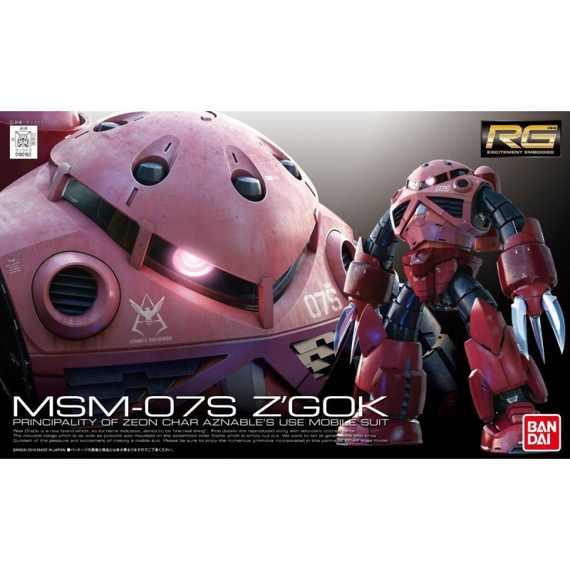 Figurine Décorative Bandai MSM-07S Z GOK Carton Plastique