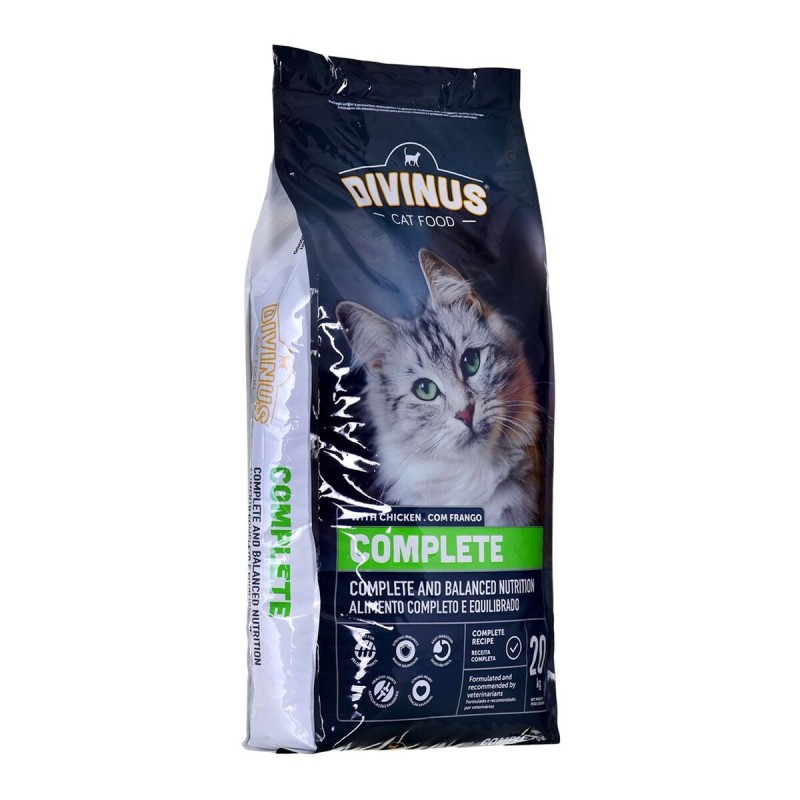 Aliments pour chat Divinus Complete Adulte Poulet 20 kg