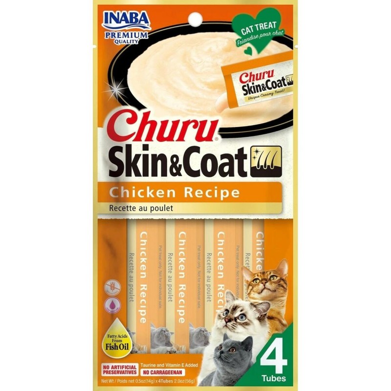 Collation pour Chat Inaba EU672 Poulet 4 x 14 g