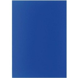 Couvertures de reliure Displast Bleu A4 polypropylène 50 Pièces