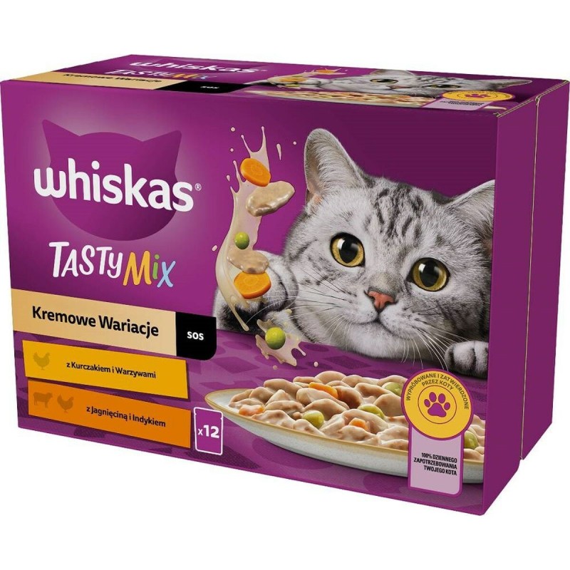 Aliments pour chat Whiskas                                 Poulet Dinde Agneau