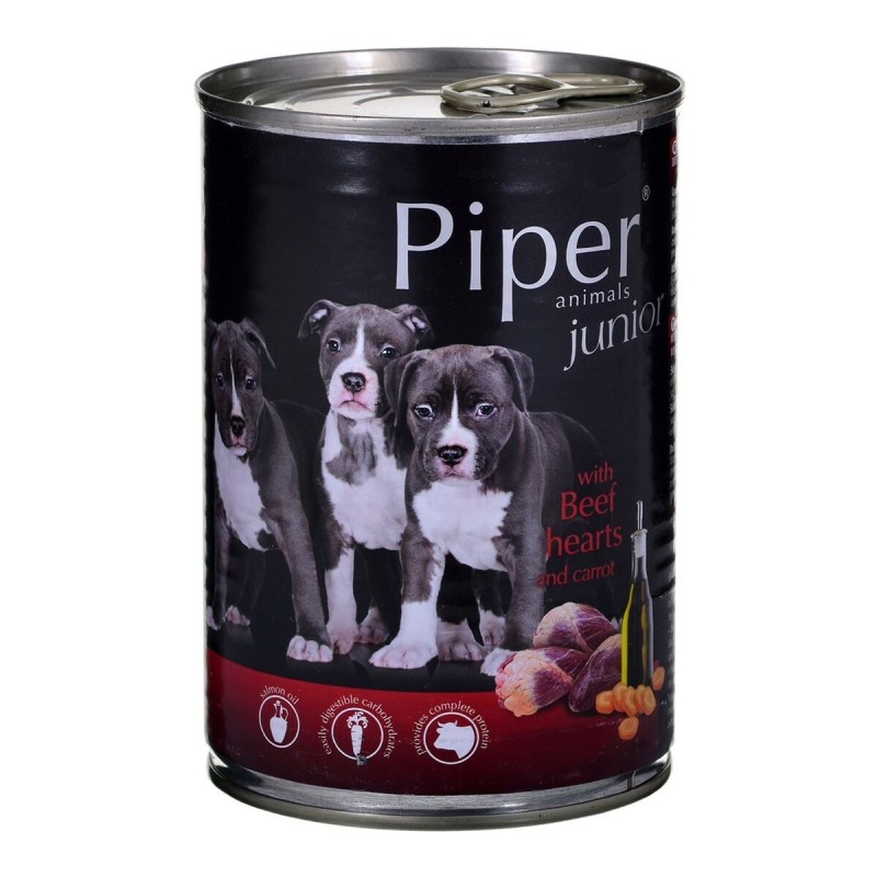 Alimentation humide Dolina Noteci Piper Junior beef Veau Carotte 400 g