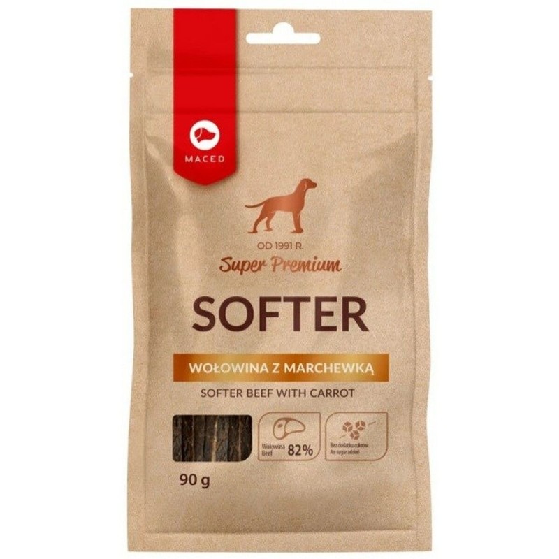 Snack pour chiens Maced Veau 100 g