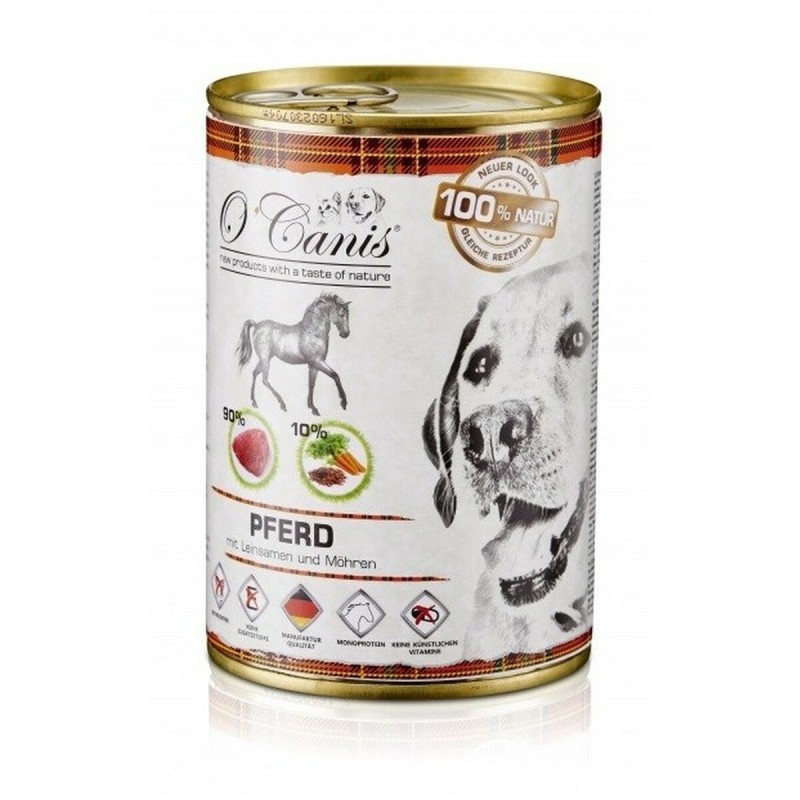 Alimentation humide O'canis Viande Carotte 400 g