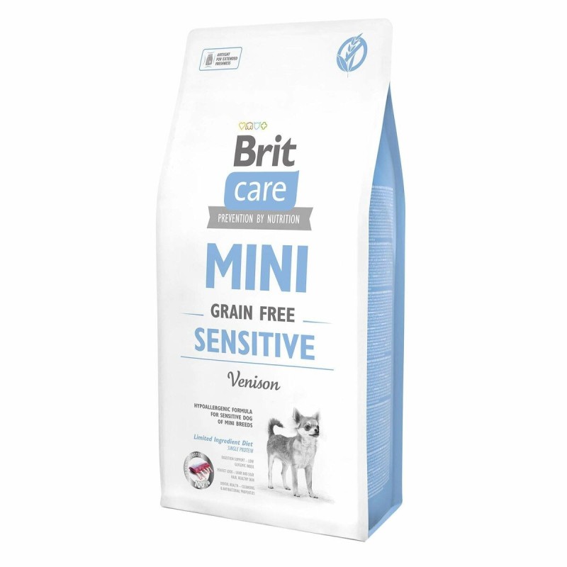 Nourriture Brit Care Mini Sensitive Venison Adulte Veau Sanglier 7 kg