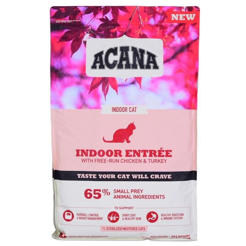 Aliments pour chat Acana Indoor Entrée Adulte Poulet Dinde Poisson Lapin 4