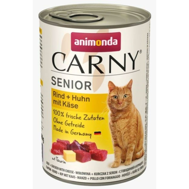 Aliments pour chat Animonda Carny Poulet Fromage Veau 400 g