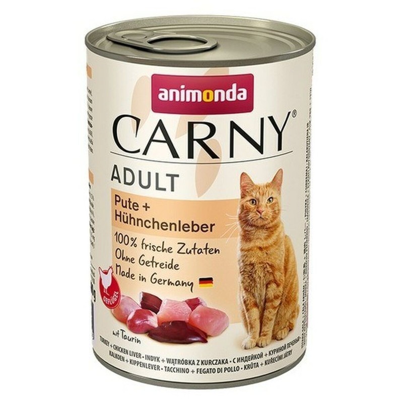 Aliments pour chat Animonda Adult Dinde 400 g