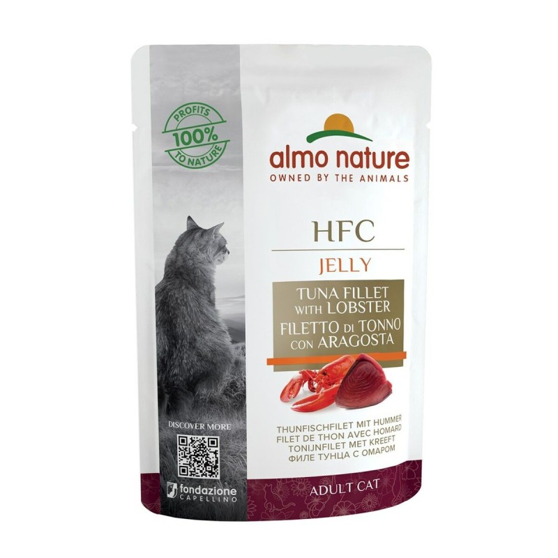 Aliments pour chat Almo Nature HFC Jelly Thon Poisson 55 g