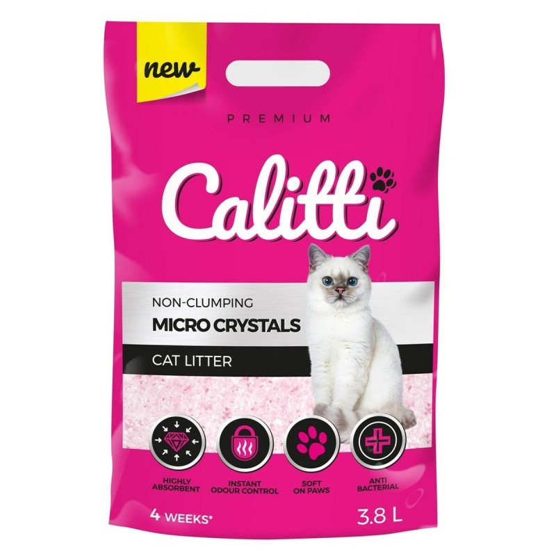 Sable pour chats Calitti Micro Crystals Plastique 3