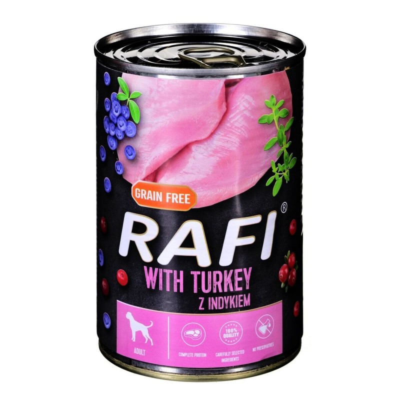 Alimentation humide Dolina Noteci Rafi Dinde 400 g