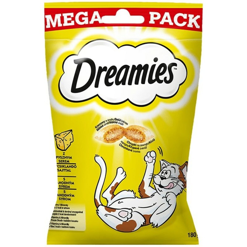 Collation pour Chat Dreamies Fromage 180 g