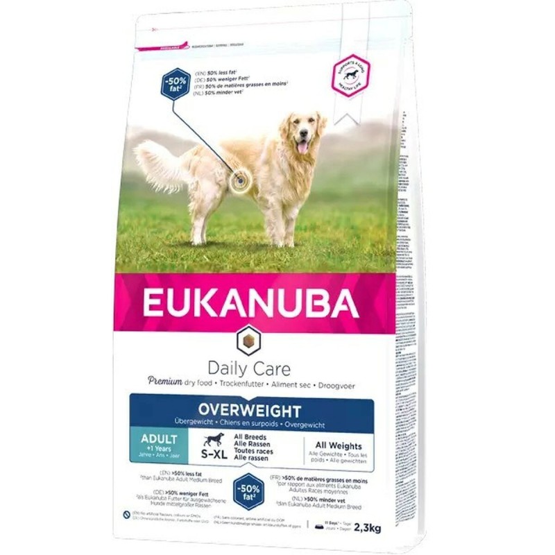 Nourriture Eukanuba Daily Care Overweight Adulte Poulet Dinde 12 kg