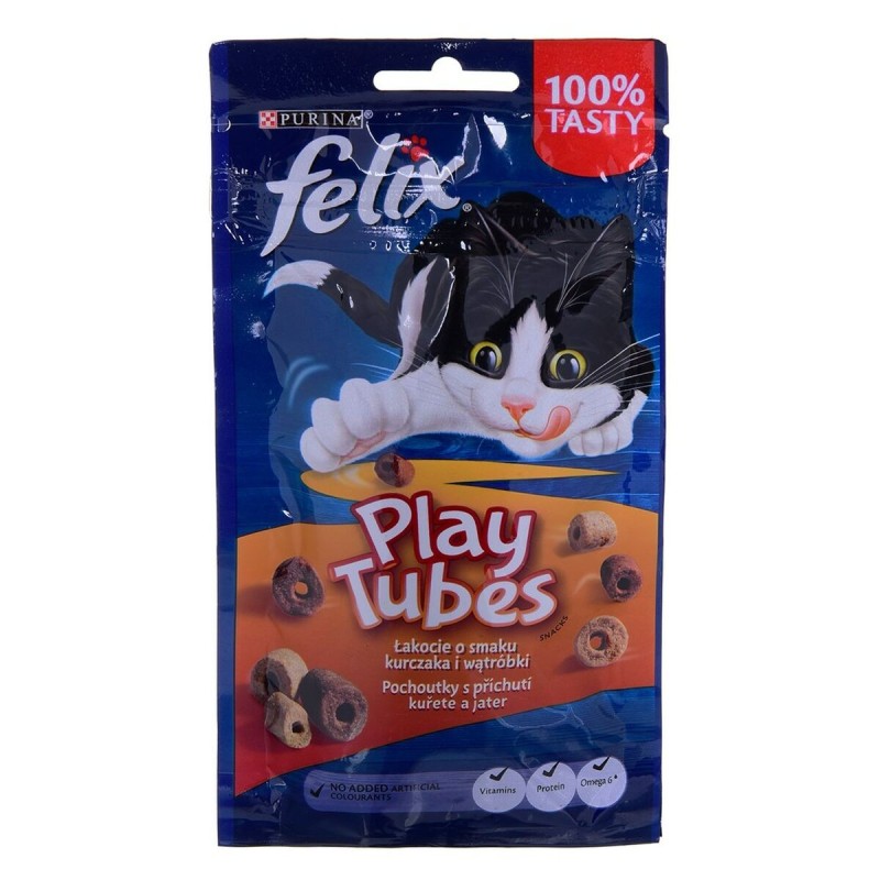 Aliments pour chat Purina Play Tubes Poulet 50 g