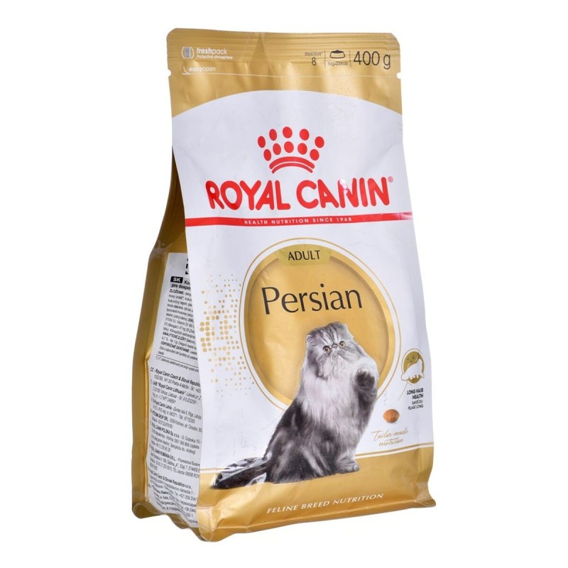 Aliments pour chat Royal Canin Persian Adult Poulet Riz Légumes Oiseaux 400 g