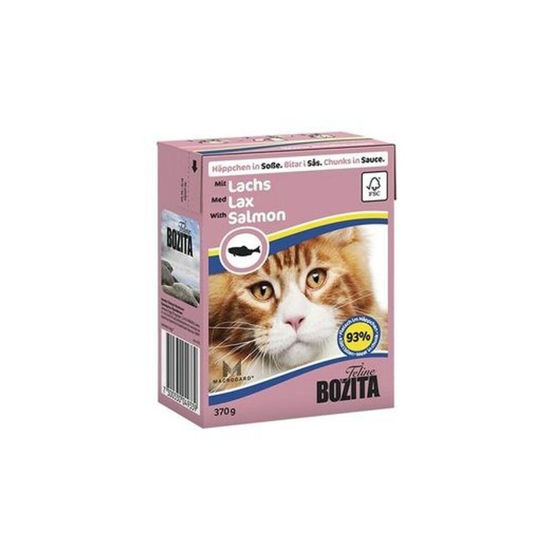 Aliments pour chat Bozita 4933 Saumon Poisson 370 g