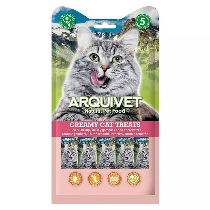 Collation pour Chat Arquivet crem Poisson 70 g