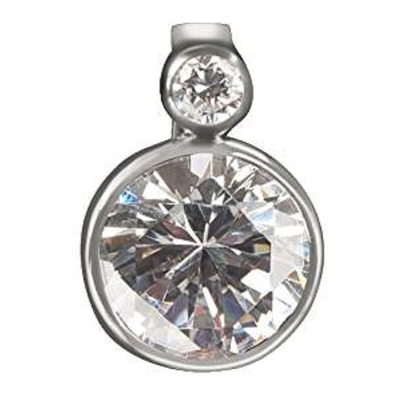 Pendentif Femme Glamour GNS-00 Blanc (1