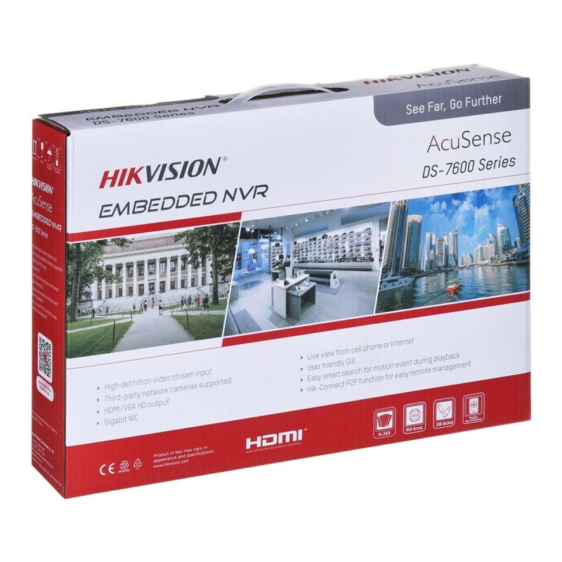 Enregistreur Vidéo de Réseau Hikvision DS-7608NXI-K1(D)