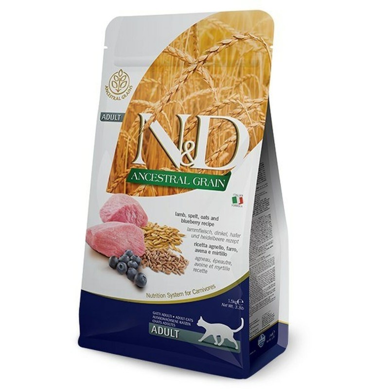 Aliments pour chat Farmina N&D Adulte Myrtille Agneau 1