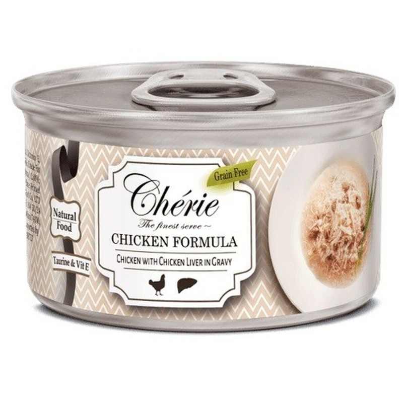 Aliments pour chat Cherie Chicken Poulet