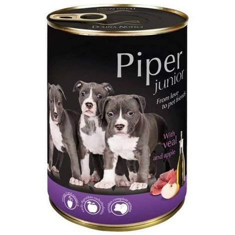 Alimentation humide Dolina Noteci Piper Junior Veau 400 g