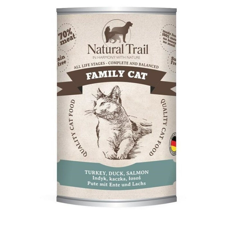 Aliments pour chat NATURAL TRAIL Turkey 400 g