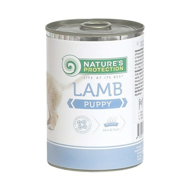 Alimentation humide NATURE'S PROTECTION Puppy Lamb 400 g