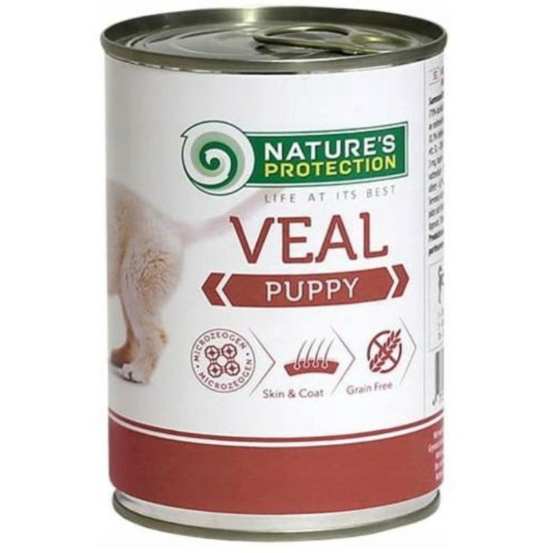 Alimentation humide NATURE'S PROTECTION Puppy Ternera Veau 400 g