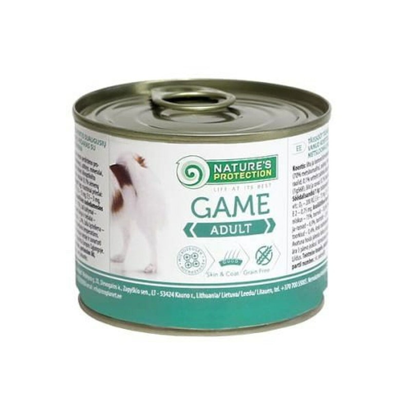 Alimentation humide NATURE'S PROTECTION Adult Venison Cerf 200 g