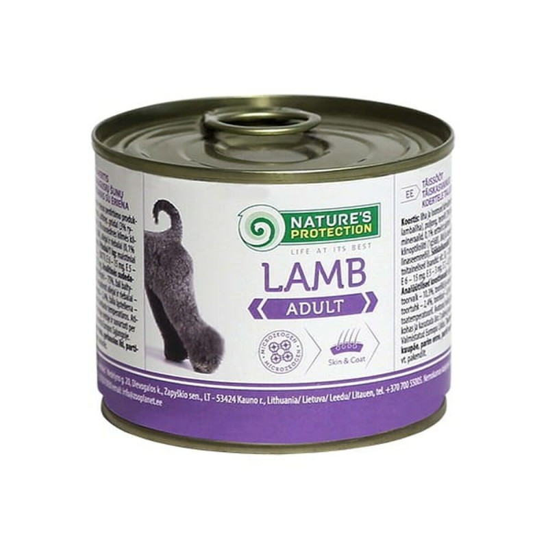 Alimentation humide NATURE'S PROTECTION Adult Lamb 200 g