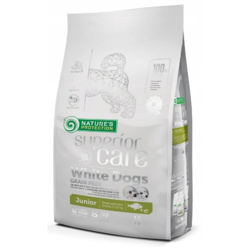 Nourriture NATURE'S PROTECTION Superior Care White Dogs Poisson 10 kg