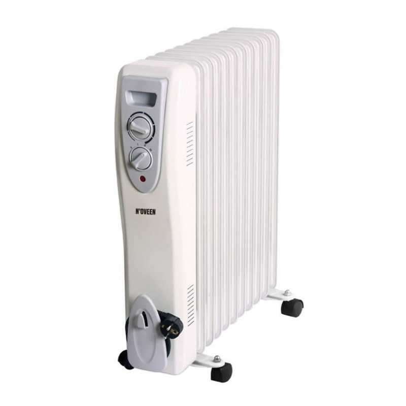 Radiateur à Huile N'oveen OH1199 Blanc 2500 W