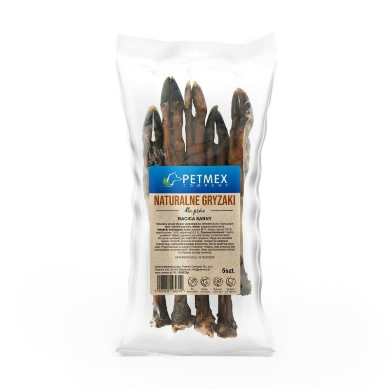 Snack pour chiens Petmex Roe deer hoof 800 g