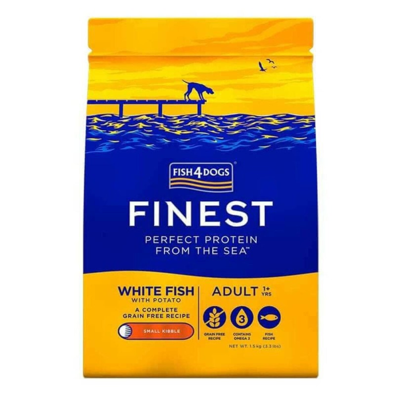 Nourriture FISH4DOGS Finest Ocean White Fish 1