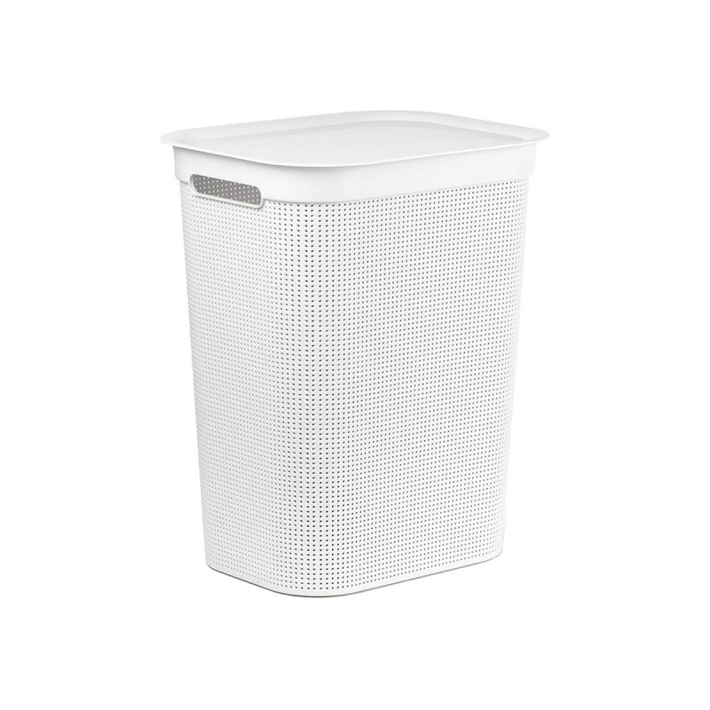 Panier à linge Rotho Brisen Blanc 50 L Plastique