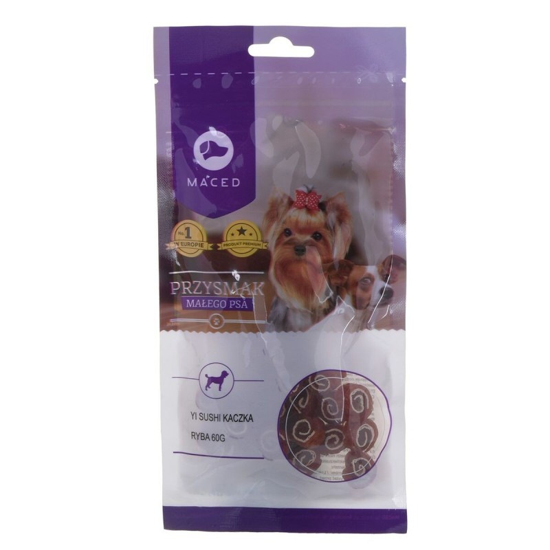 Snack pour chiens Maced Poisson Canard 60 g