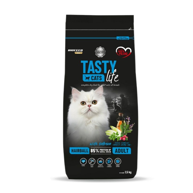 Aliments pour chat Biofeed Tasty Cats Life Saumon 1