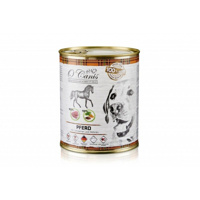 Alimentation humide O'canis                                 Viande Carotte 800 g