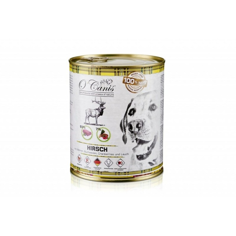 Alimentation humide O'canis                                 Renne Blé sarrasin 800 g