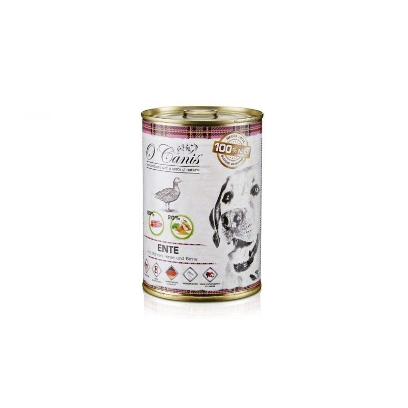 Alimentation humide O'canis                                 Canard Poire Carotte 400 g