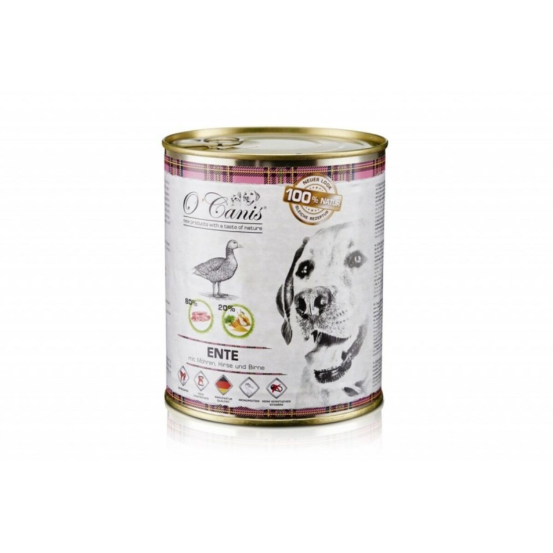 Alimentation humide O'canis                                 Canard Poire Carotte 800 g