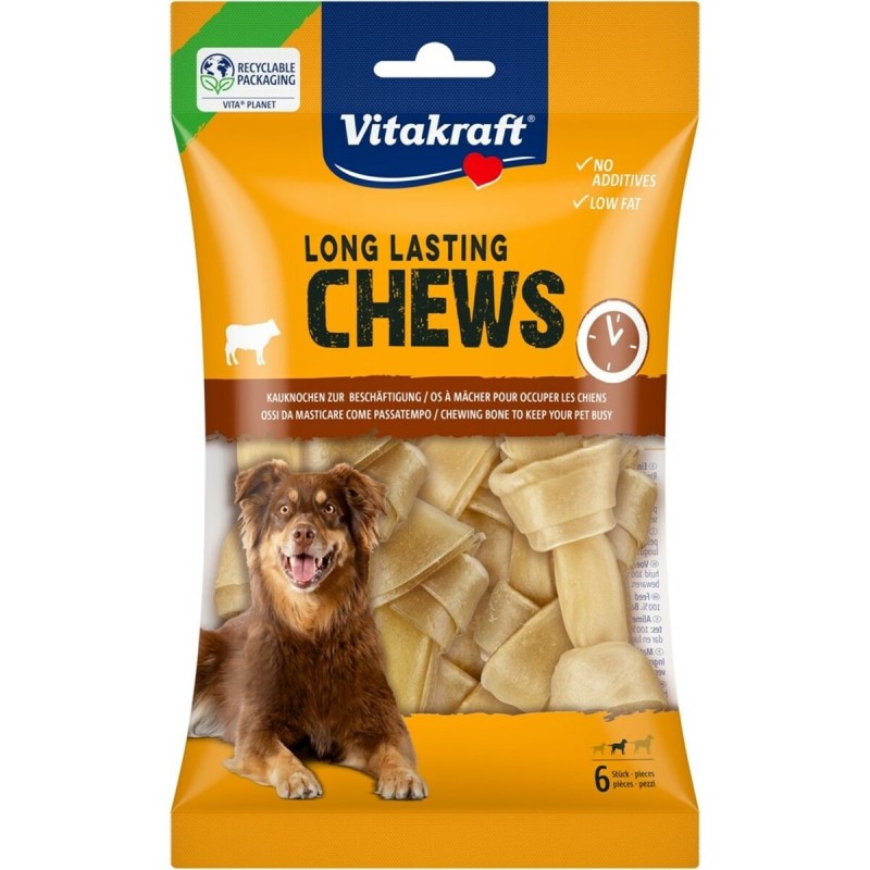 Snack pour chiens Vitakraft Long Lasting Chews Beef Viande de bœuf 175 g