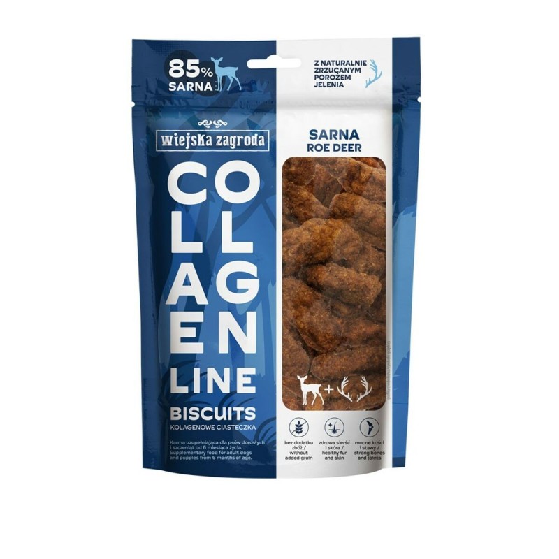 Snack pour chiens WIEJSKA ZAGRODA Collagen Line 90 g