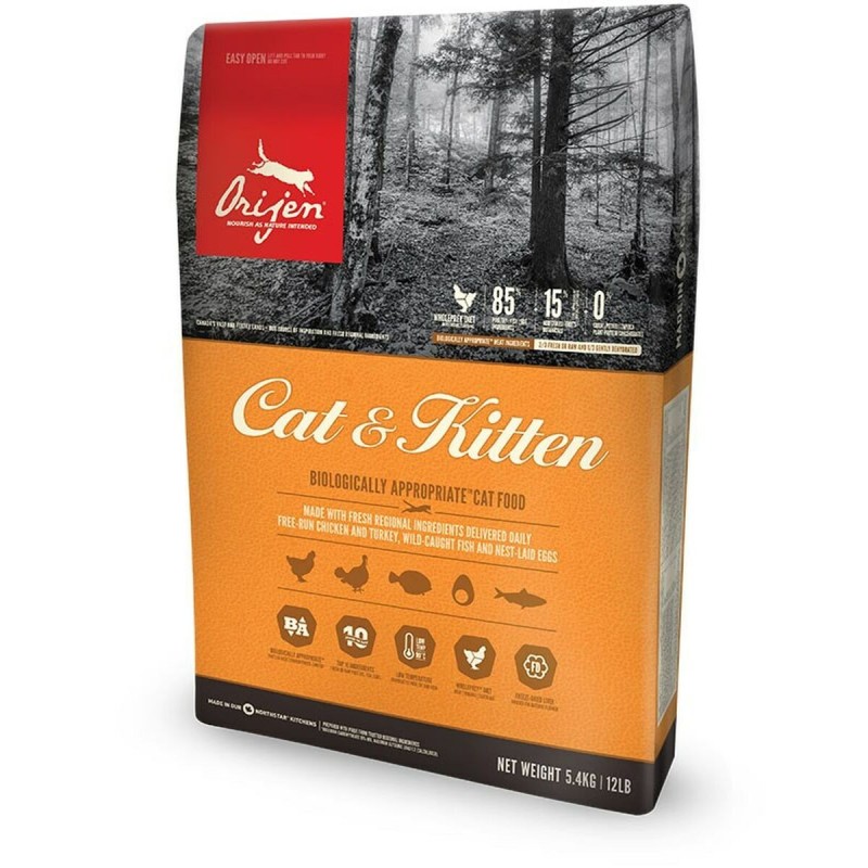 Aliments pour chat Orijen Cat & Kitten Poulet Dinde 5