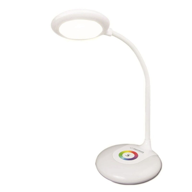 Lampe de bureau Esperanza ELD117 Blanc Plastique 3 W